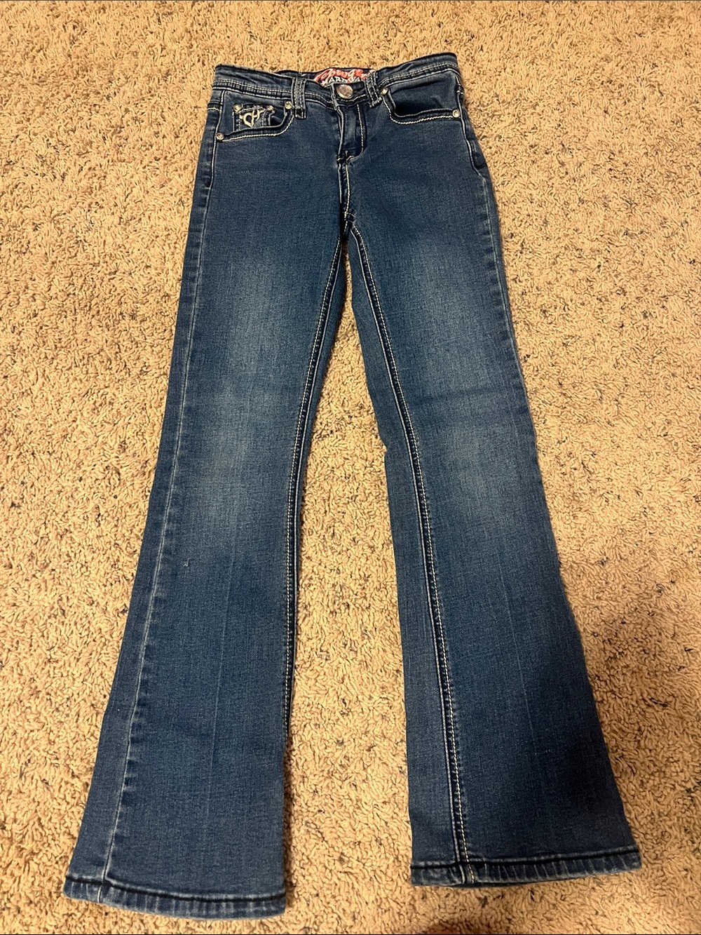 Girls Cowgirl Hardware Jeans